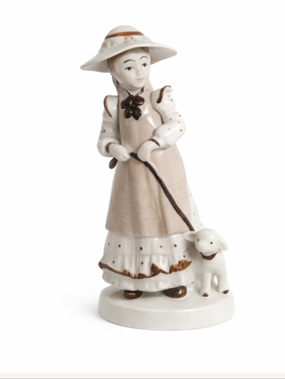 Vintage Rare Musical Girl Figurine Collectible Gift Decor Display